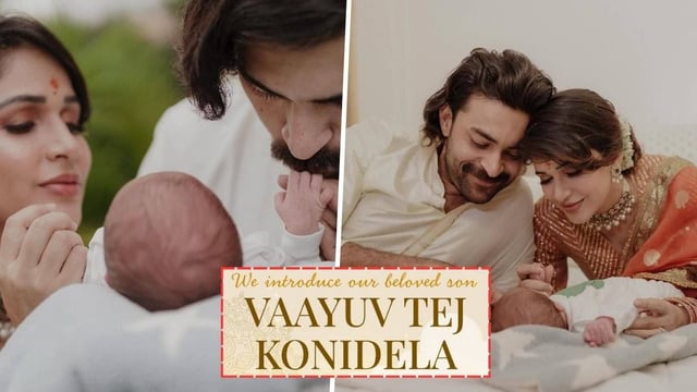 Varun Tej-Lavanya Tripathi introduce son Vaayuv