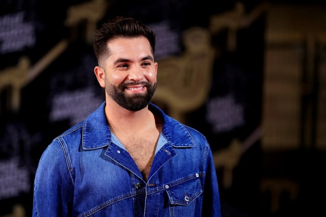 Kendji Girac le 1er novembre 2024 à Cannes, dans les Alpes-Maritimes