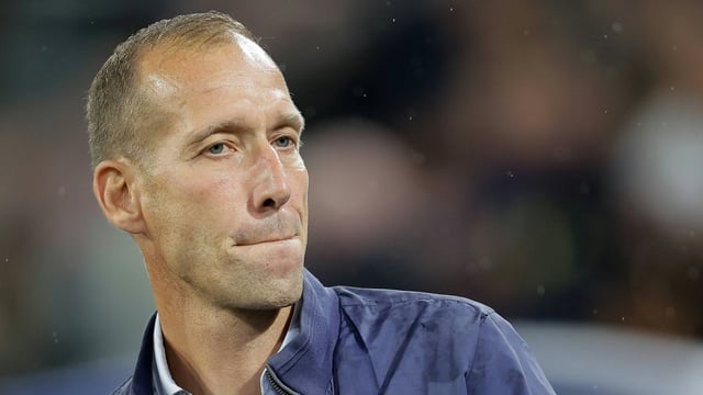 Luxemburgs Trainer Jeff Strasser
