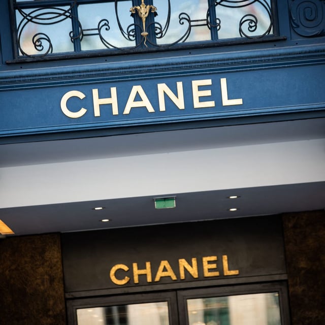 La devanture d'un magasin Chanel. Photo d'illustration.