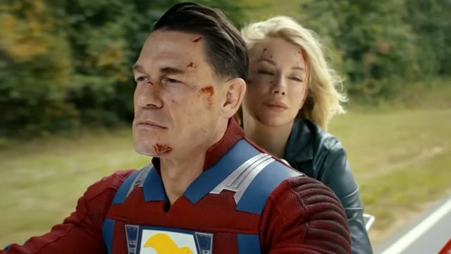 Peacemaker and Harcourt in Season 2 Episode 7