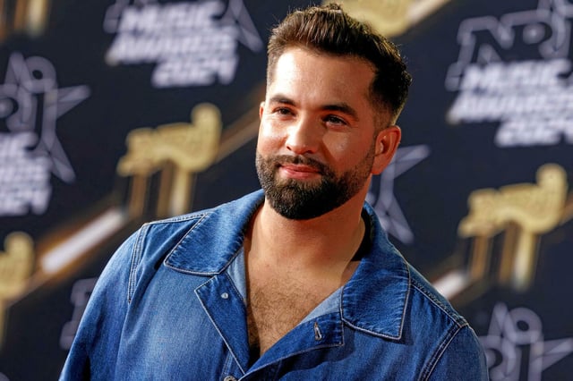 Le chanteur Kendji Girac, ici en novembre 2024, s'est confié, un an et demi après s'être tiré dessus accidentellement.
