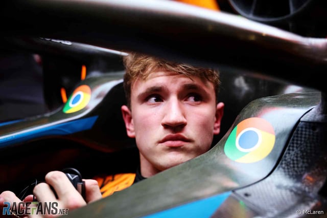 Alex Dunne, McLaren, Red Bull Ring, 2025