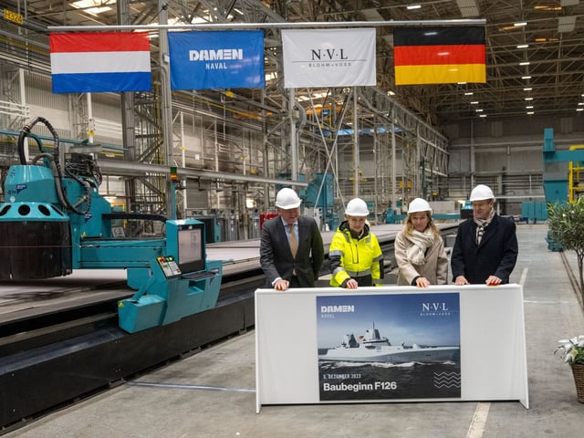 Die neuen F126-Fregatten sollen die bislang größten Kampfschiffe der deutschen Marine werden.