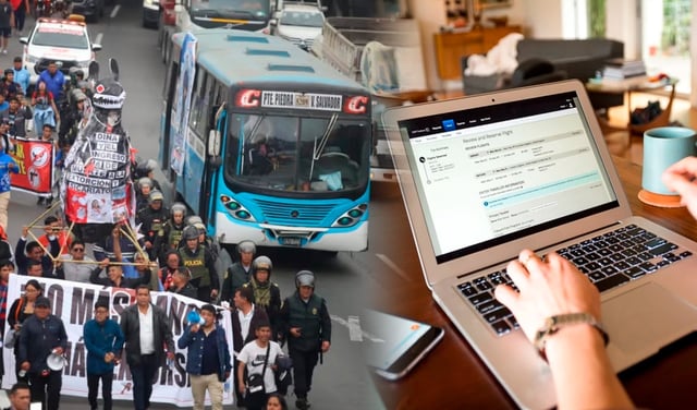 Ministerio de Trabajo pide priorizar trabajo remoto y da 2 horas de tolerancia ante paro de transportistas