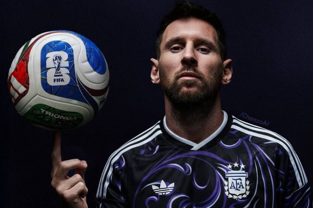 La posible nueva camiseta suplente de la selección argentina (Opaleak)