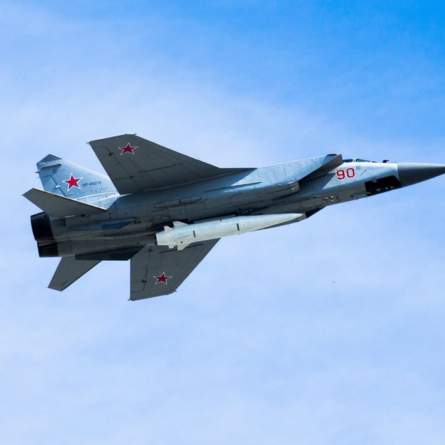 Ein russischer MiG-31-Kampfjet