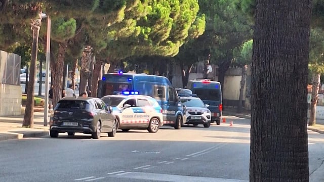 los Mossos en una operación policial