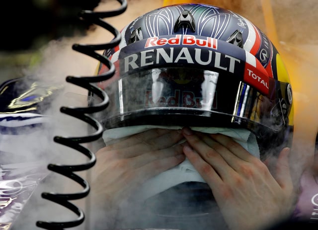 El calor marca el Gran Premio de Singapur (AP)