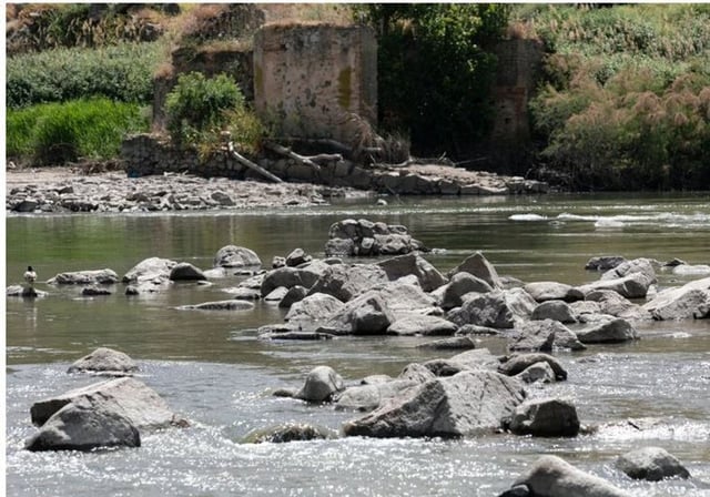 El río Tajo, a su paso por Toledo