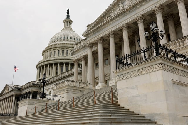 A view of the U.S. Capitol  in Washington, D.C., on Sept. 29, 2025.