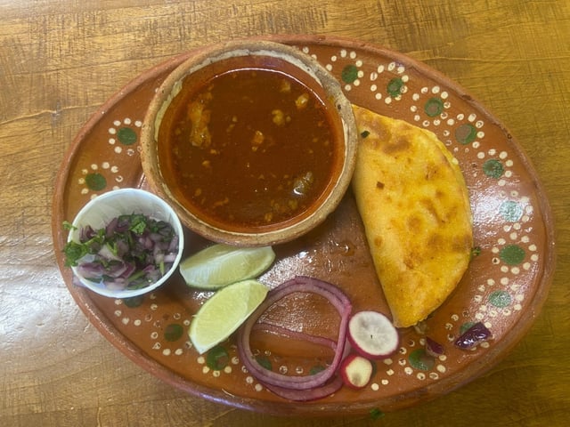 Jose, Gema and Anthony Castro’s family restaurant Birrieria Family Castro was just named as the Top Taco Spot in the country by Yelp.(Photo by Richard Guzman)