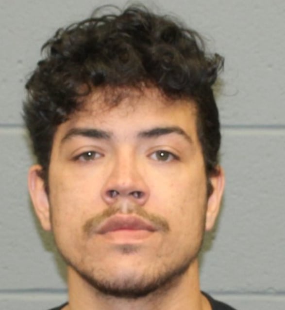 Kyran Atkinson was arrested following a bizarre incident at a church in Waterbury on Wednesday. (Courtesy of the Waterbury Police Department)