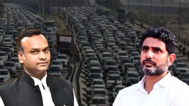 Andhra Pradesh IT Minister Nara Lokesh and Karnataka IT-BT Minister Priyank Kharge