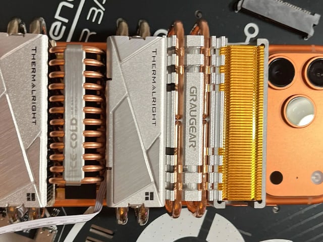 Passive-aggressive iPhone 17 pro Max cooling