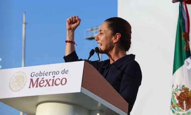 El primer año de gobierno de la presidenta Claudia Sheinbaum