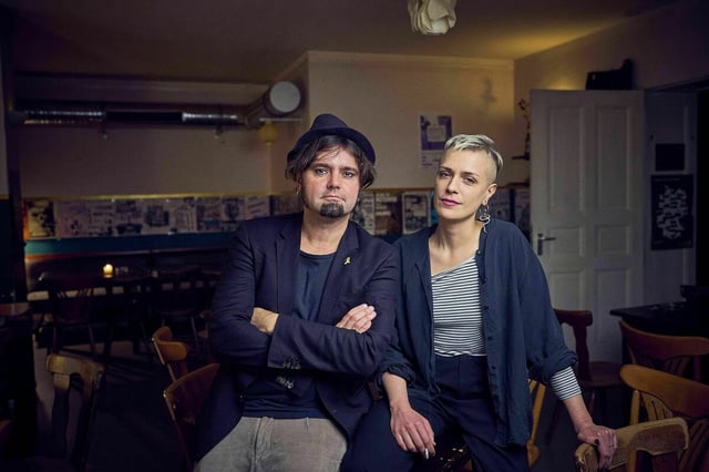 Alexander Carstiuc und Andrea Reinhardt
