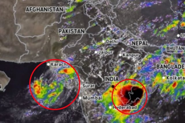 Cyclone in Arabian Sea: Rain expected in Karachi for two days