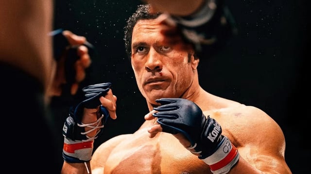 Dwayne Johnson en 'The smashing machine'