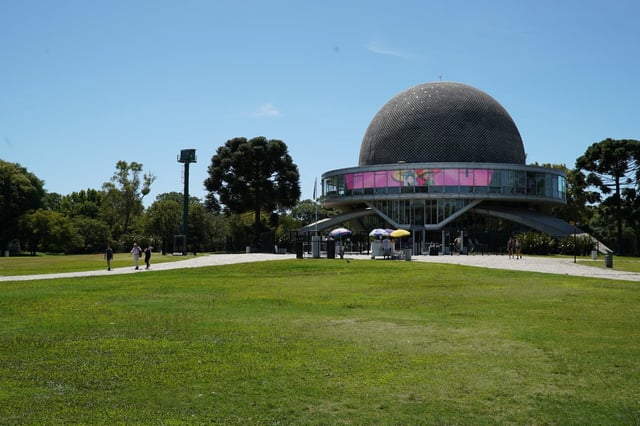 Planetario Galileo Galilei. (Gobierno de la Ciudad Autónoma de Buenos Aires)