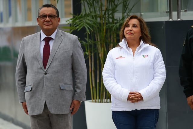 La presidenta de la República, Dina Boluarte, encabezará este jueves la ceremonia de juramentación del nuevo titular del Ministerio de Justicia, en reemplazo de Juan José Santiváñez, quien renunció al cargo el día anterior. (Foto: Jesus Saucedo@photo.gec )