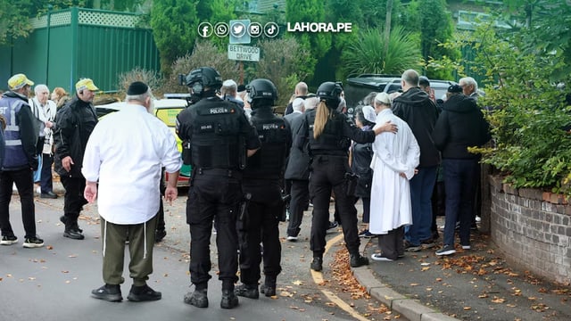 atentado en una sinagoga de Manchester durante Yom Kippur dejó dos muertos