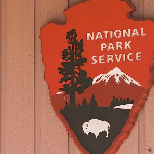 OCT. 1, 2025 - A sign for the{ }National Park Service. (Photo: WLOS Staff)