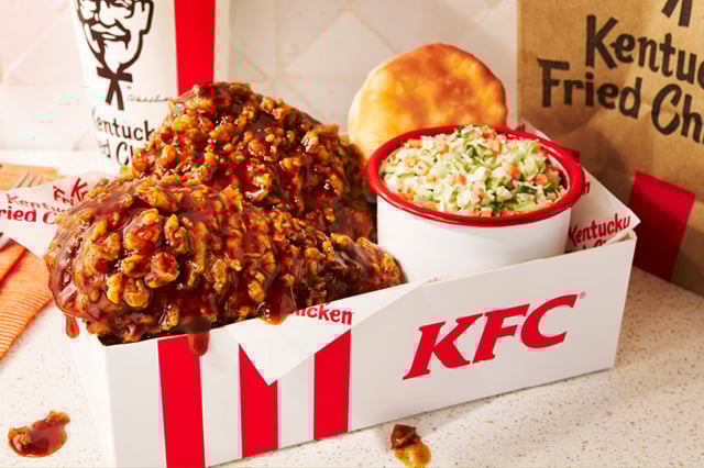 The KFC Original Honey BBQ Combo