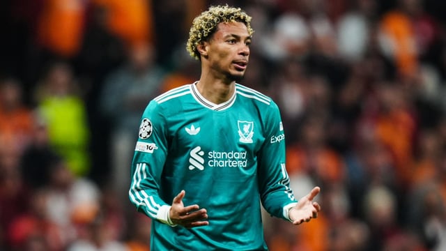 Ekitike was substituted after 68 minutes of the Champions League defeat by Galatasaray on Tuesday