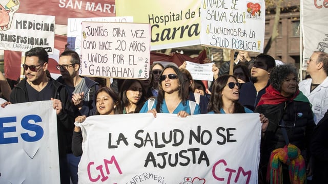 Los trabajadores del Garrahan vuelven a salir a las calles.