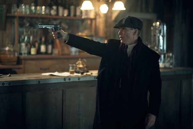 Cillian Murphy in "Peaky Blinders."