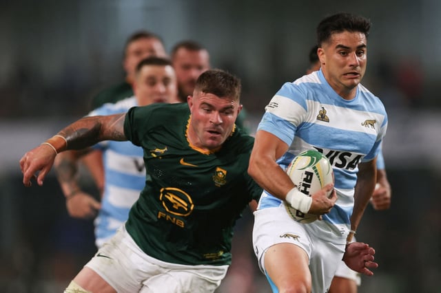 Los Pumas perdieron categóricamente frente a Sudáfrica en la quinta fecha del Rugby Championship 2025