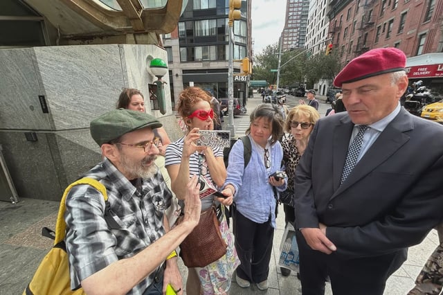 With Mamdani to the left of him and Sliwa to the right, Cuomo is hoping he's not stuck in the middle with New Yorkers.