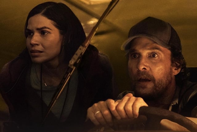 America Ferrera y Matthew McConaughey lideran el elenco de la película "The Lost Bus", producida por Jamie Lee Curtis (Foto: Apple TV+)
