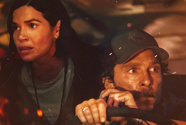 America Ferrera y Matthew McConaughey lideran el elenco de la película "The Lost Bus", producida por Jamie Lee Curtis (Foto: Apple TV+)
