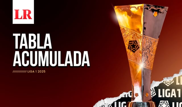 Tabla acumulada de la Liga 1 2025: posiciones, clasificación a torneos internacionales y zona de descenso