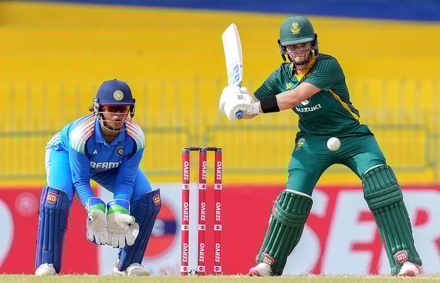 Proteas’ skipper Laura Wolvaardt says England ‘are a very strong side, but we really enjoy playing against them in World Cups’. (Photo: Isuru Sameera / Gallo Images)