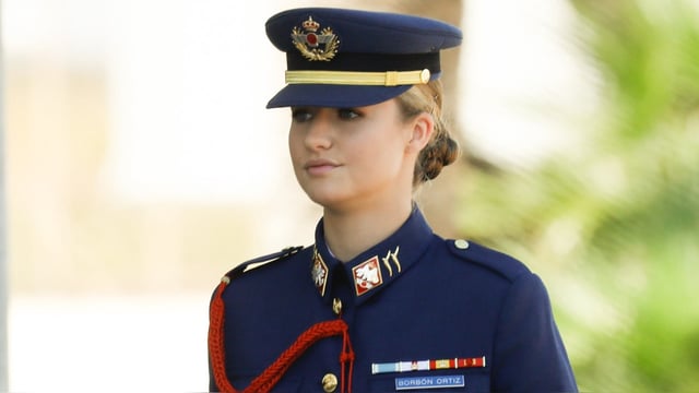 La princesa Leonor ingresa en la Academia General del Aire, el 1 de septiembre de 2025, en San Javier, Murcia (España).