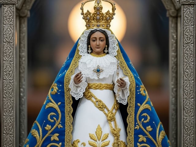 La oración para la peregrinación a la virgen de Luján. Imagen Gémini