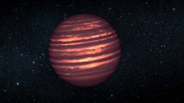 Artist's concept of a Brown Dwarf Star (Credit: NASA/JPL-Caltech)