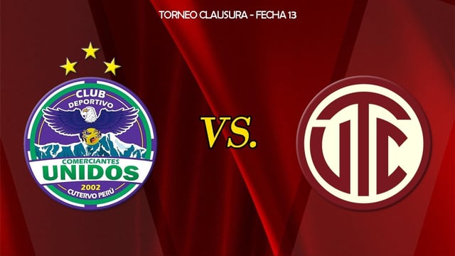Guía TV, Comerciantes Unidos vs UTC por la liga peruana.