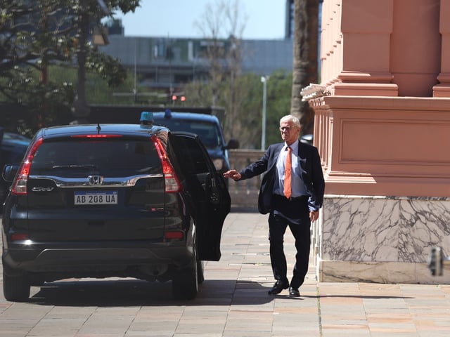 Cúneo Libarona. Movimientos en Casa Rosada la previa del viaje de Javier Milei a los Estados Unidos el 22 Septiembre 2025 Ciudad Autónoma Buenos Aires Argentina. FOTO Francisco Loureiro - FTP CLARIN IMG_6297.JPG Z Invitado