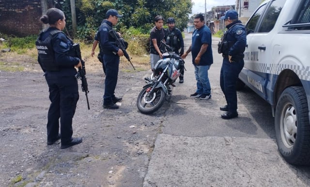 Por aire y tierra continúan acciones del operativo Blindaje Uruapan: SSP