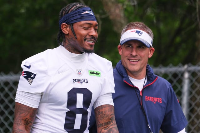 Stefon Diggs and Josh McDaniels
