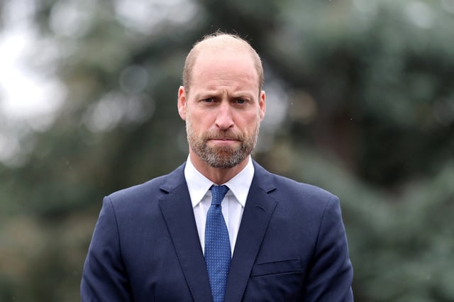 Prince William, Prince of Wales, attends the launch of the Global Humanitarian Memorial in London, Britain October 01, 2025.     Chris Jackson/Pool via REUTERS