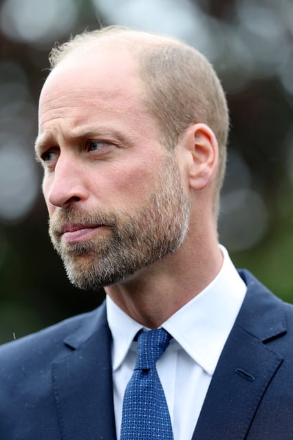 Prince William, Prince of Wales, attends the launch of the Global Humanitarian Memorial in London, Britain October 1, 2025.     Chris Jackson/Pool via REUTERS