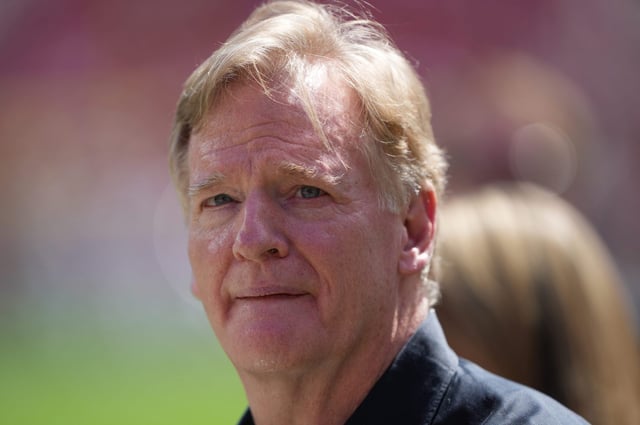 NFL Commissioner Roger Goodell.