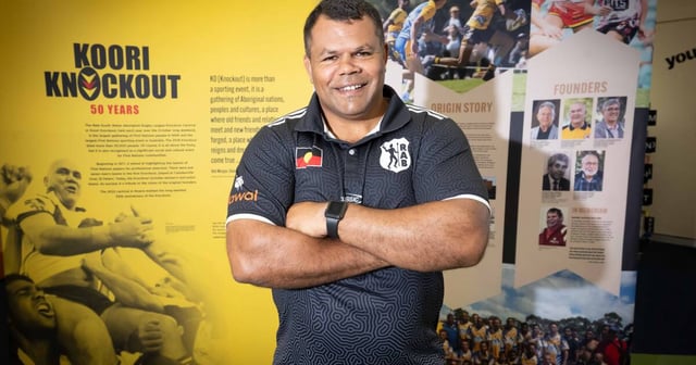 The Koori Knockout holds a special place in the heart of Armidale product and former NRL player Dean Widders. Picture by Peter Hardin