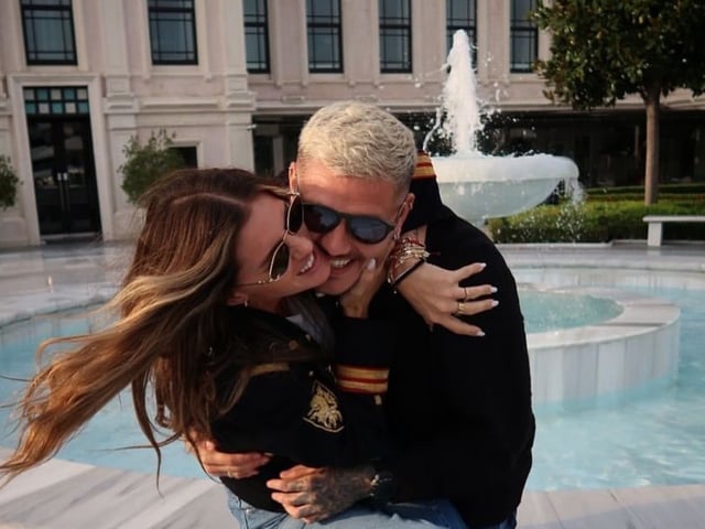 La China Suárez y Mauro Icardi, felices y sonrientes en Turquía. Foto: Instagram.