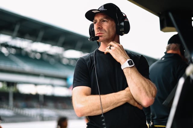 Former IndyCar driver Simon Pagenaud has joined Cadillac as a simulator driver. Image: Joe Skibinski